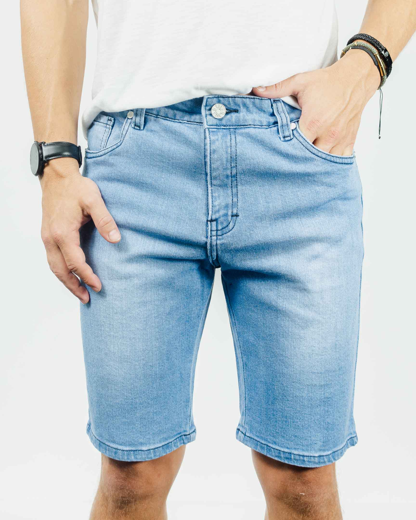 Shorts jeans shops azul claro