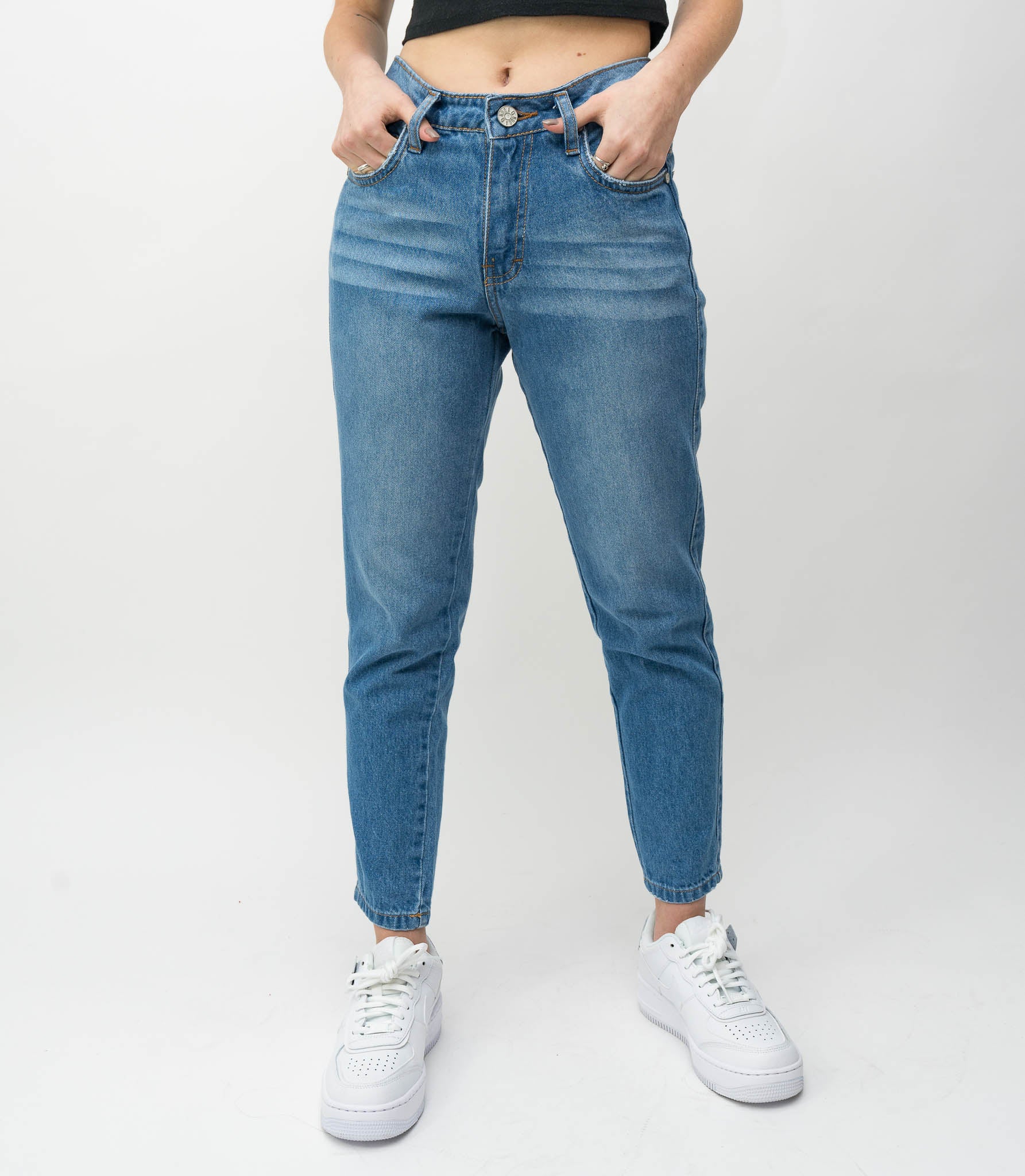 Jeans discount azul celeste