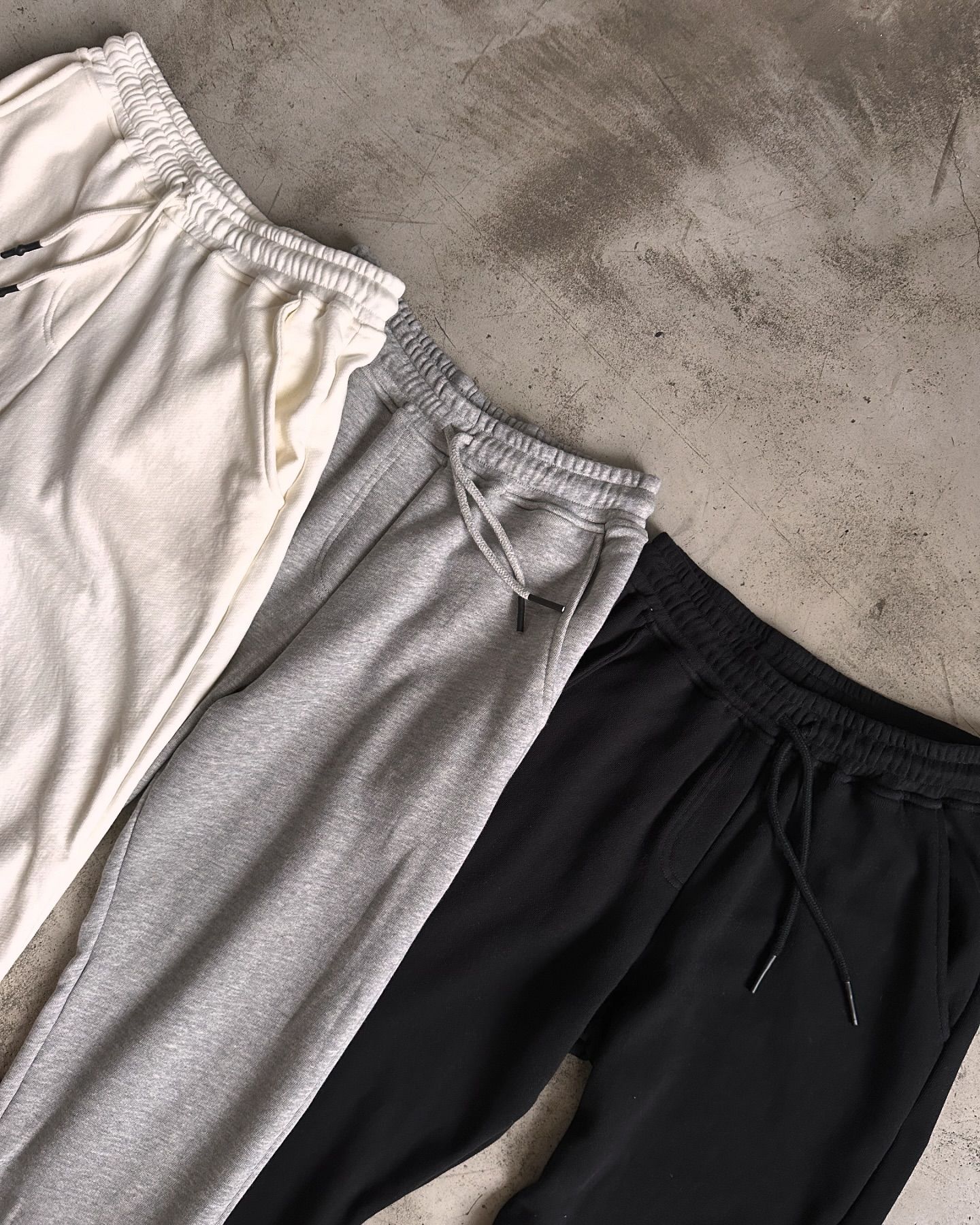 Comfort Terry Sweatpant - Crema