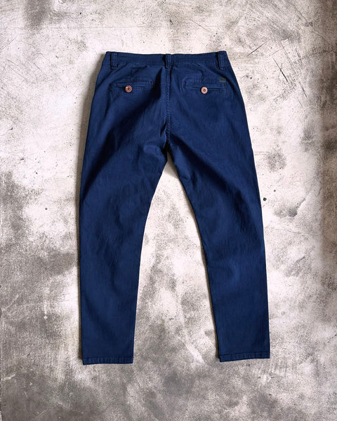 Washed Chino Pant - Azul