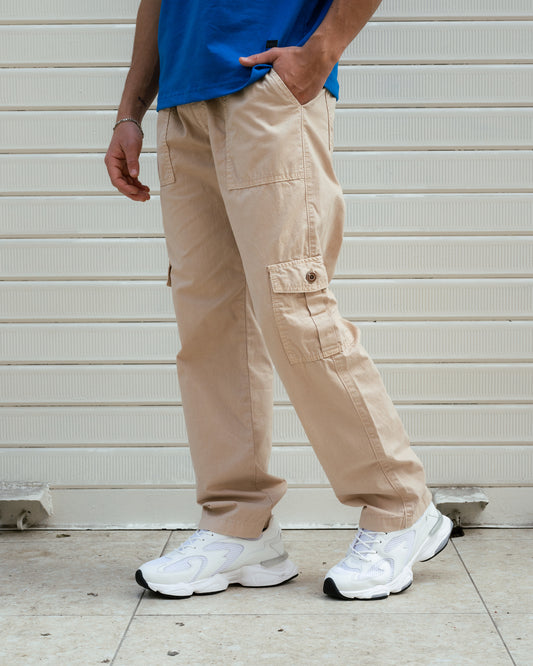 Light Cargo Pant - Beige