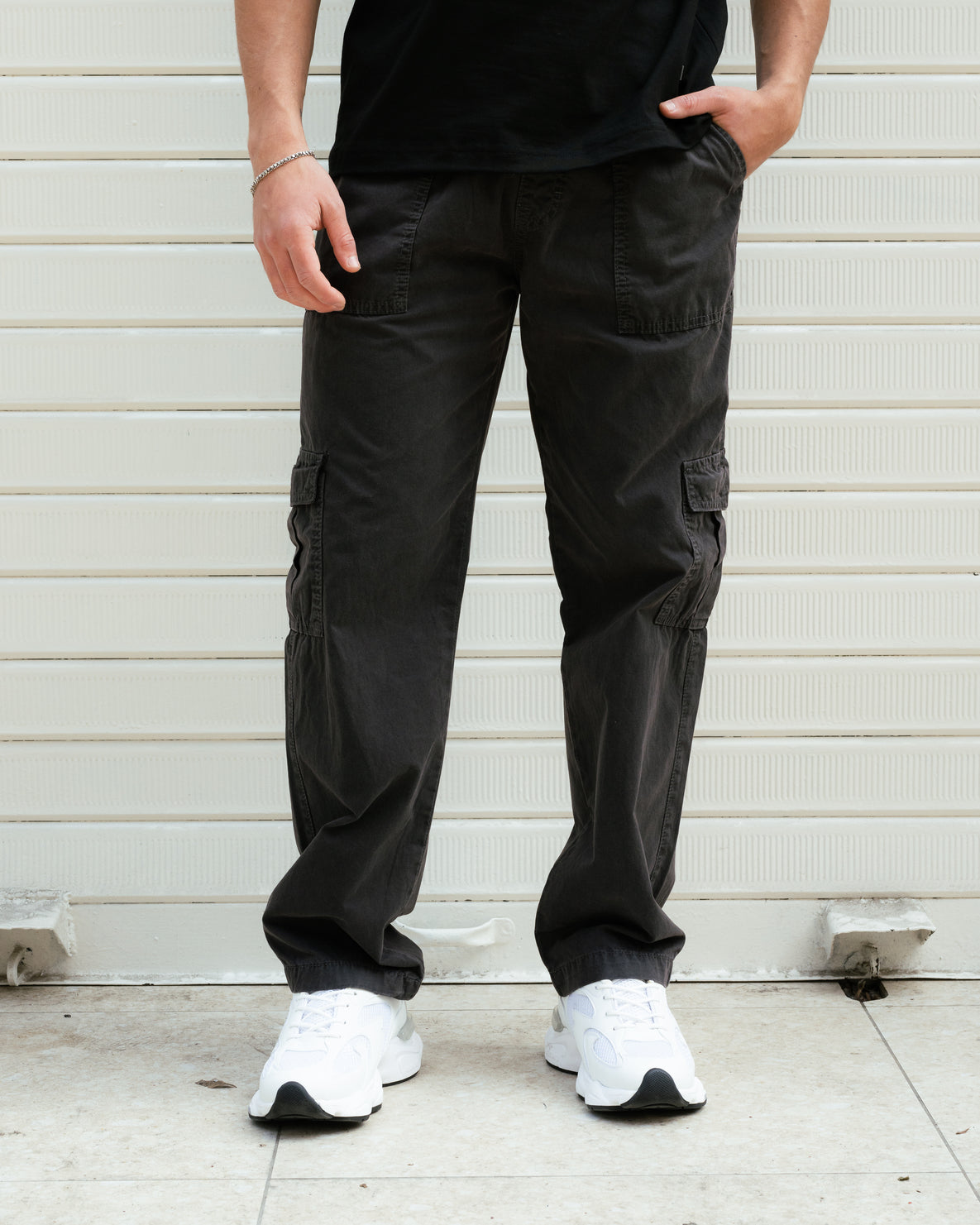 Light Cargo Pant - Asfalto