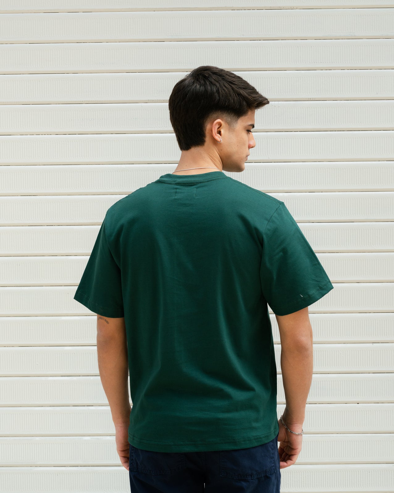 Semi Boxy Tee 20/1 - Verde