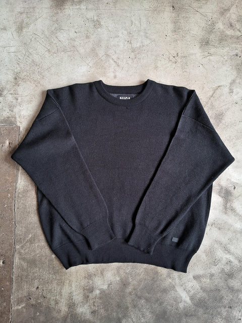 Reversible Knitted Sweater - Negro