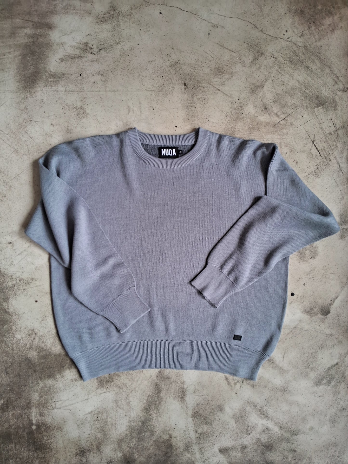 Reversible Knitted Sweater - Gris