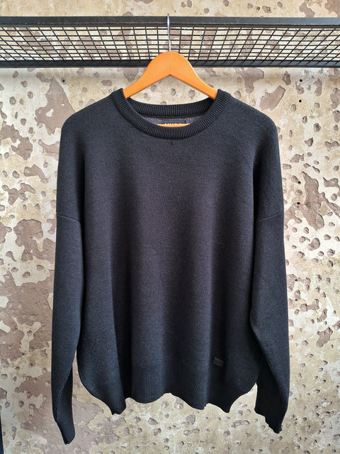 Reversible Knitted Sweater - Negro