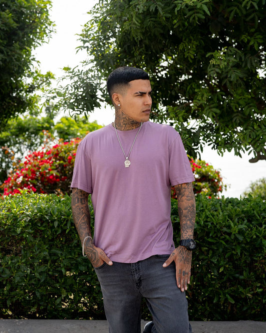 Essential Pima Tee - Deauville Mauve