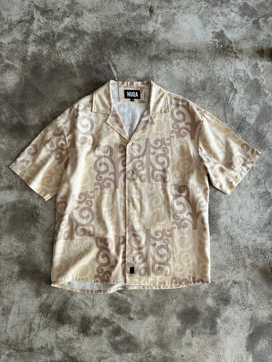 Quimera Linen Shirt SS25 - Beige