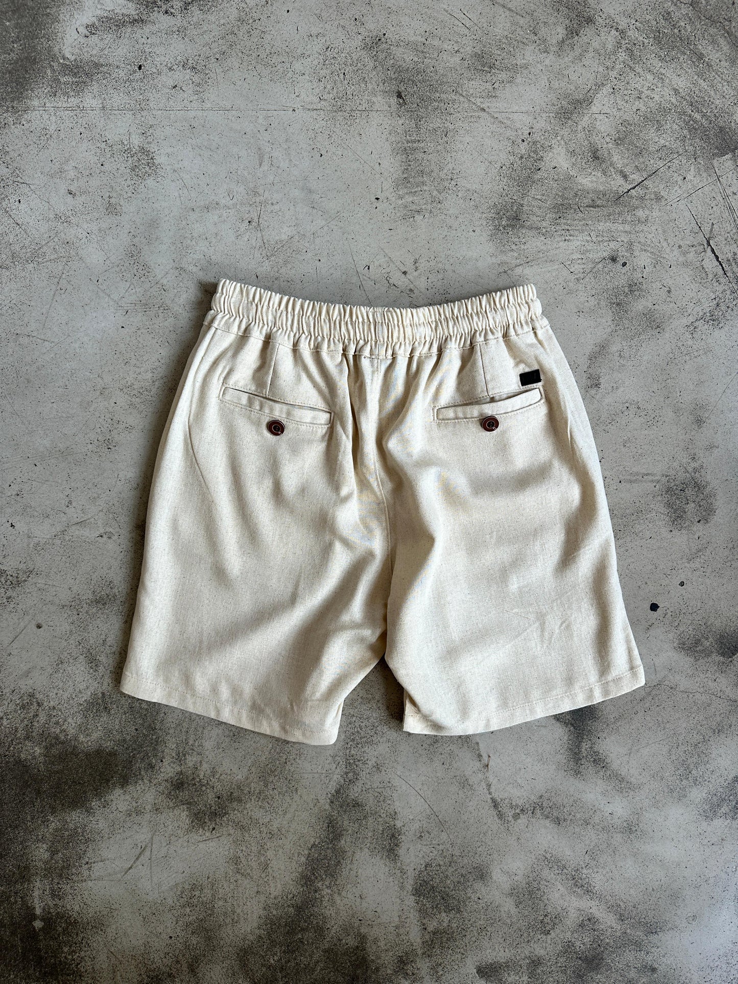 Comfort Linen Short - Beige