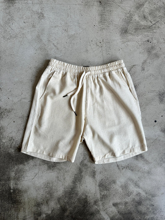 Comfort Linen Short - Beige