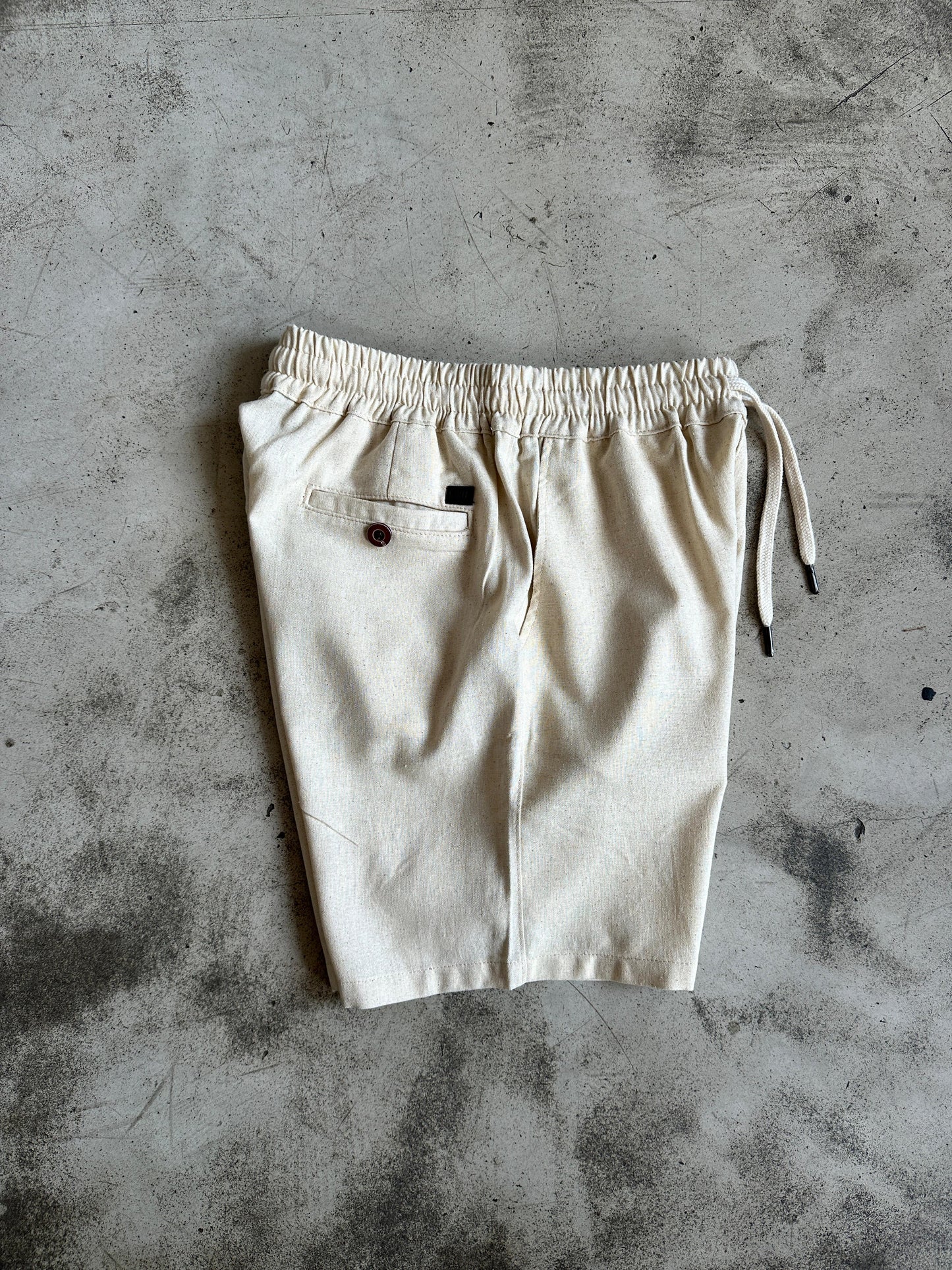 Comfort Linen Short - Beige