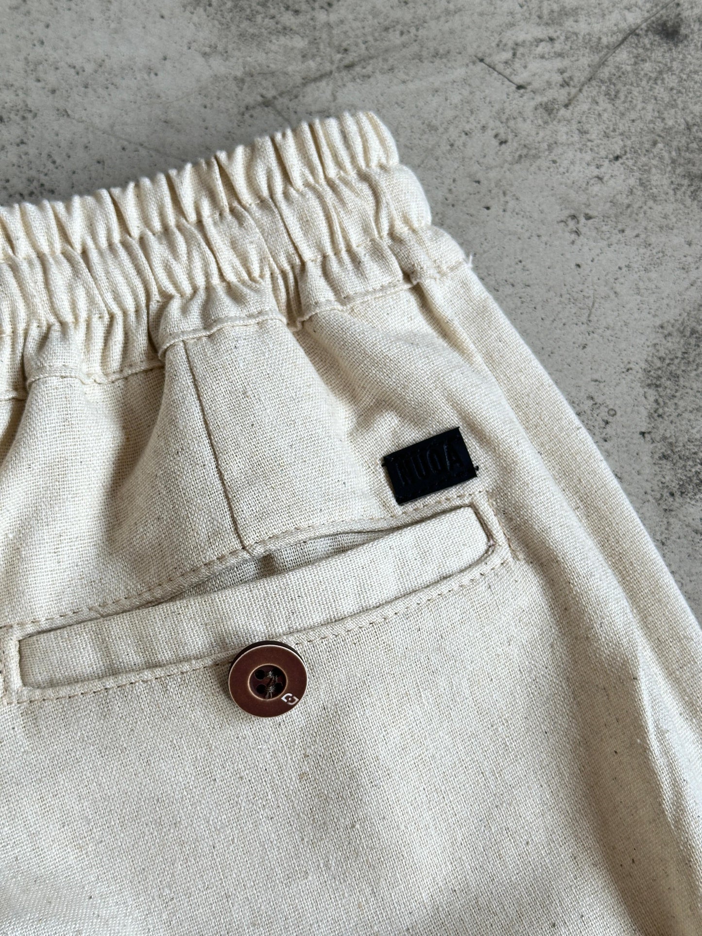 Comfort Linen Short - Beige