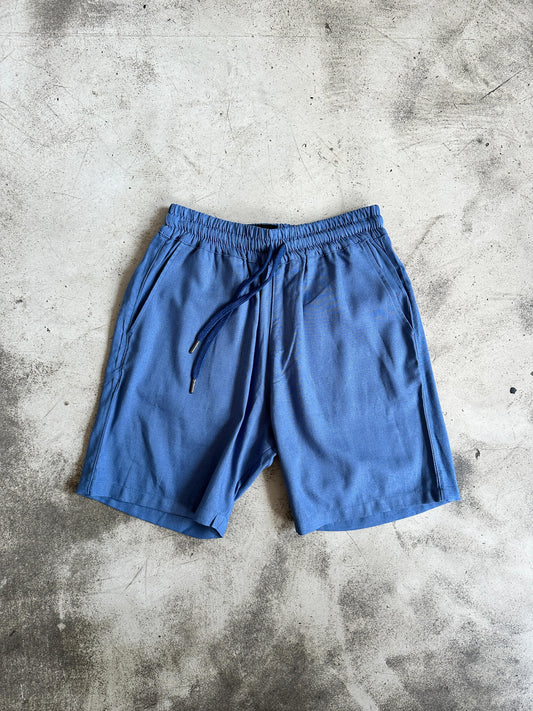 Comfort Linen Short - Azul