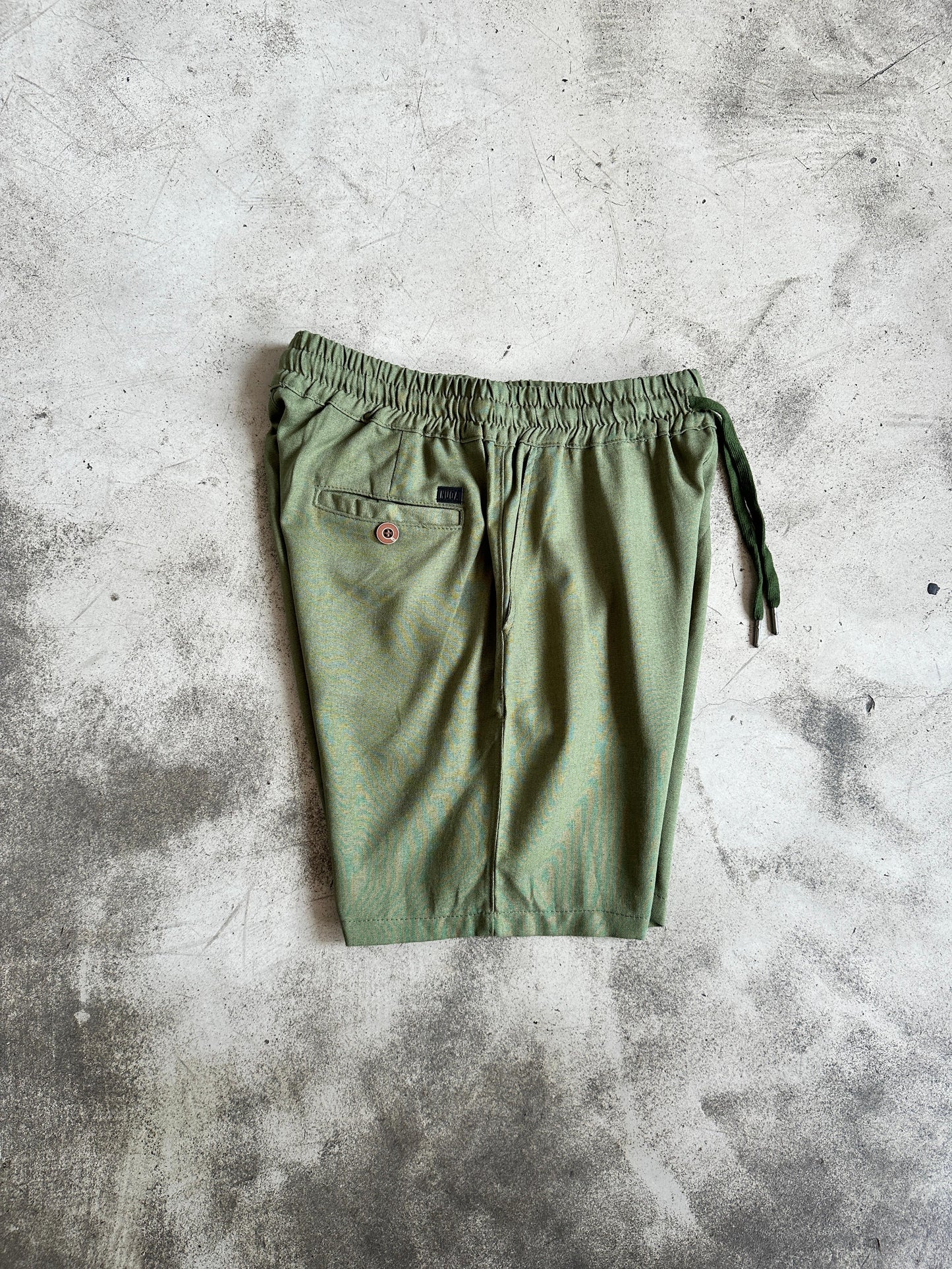 Comfort Linen Short - Verde