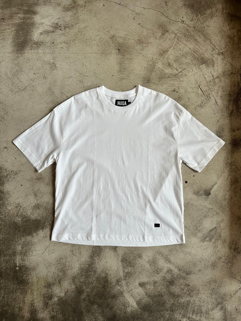 Semi Boxy Summer Tee - Blanco