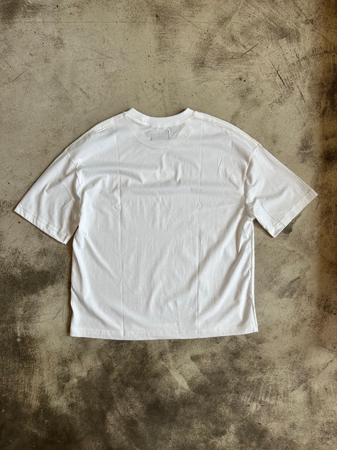 Semi Boxy Summer Tee - Blanco