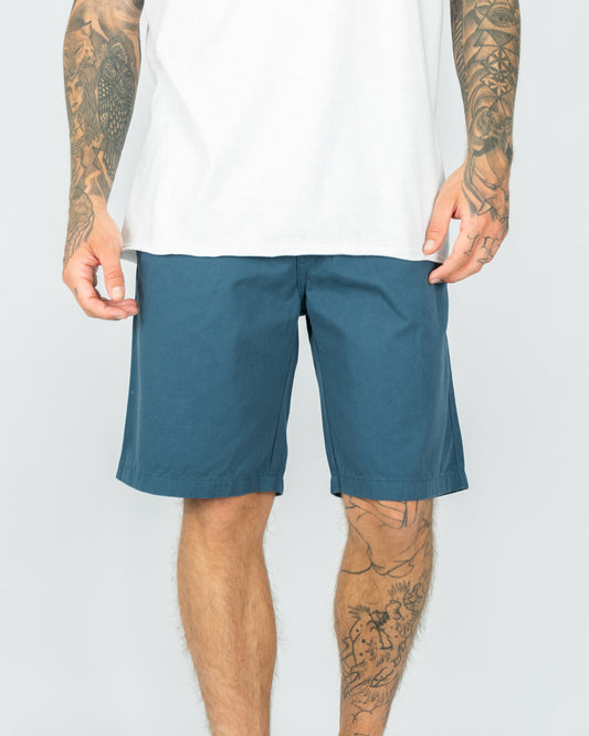 Washed Chino Short - Acero